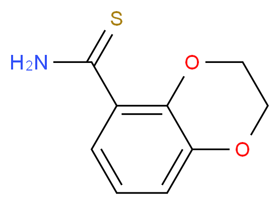 2,3-dihydro-1,4-benzodioxine-5-carbothioamide_Molecular_structure_CAS_690632-23-6)