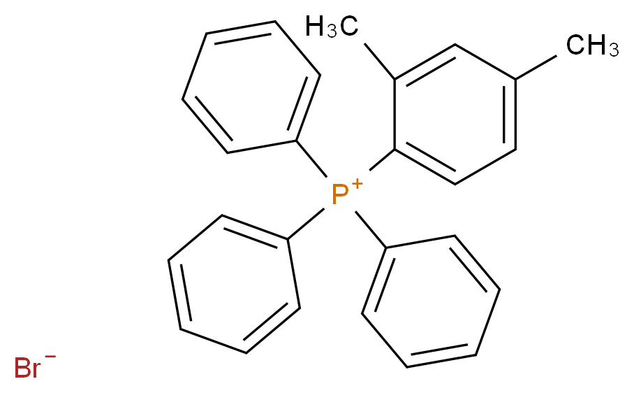 m-XYLYL TRIPHENYL PHOSPHONIUM BROMIDE_Molecular_structure_CAS_)