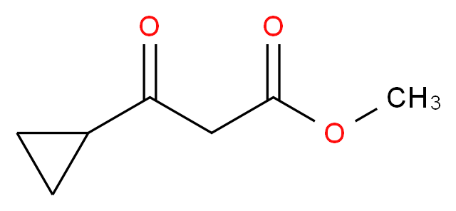 methyl 3-cyclopropyl-3-oxopropanoate_Molecular_structure_CAS_)
