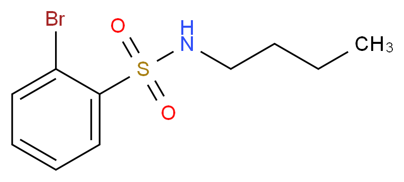 2-Bromo-N-n-butylbenzenesulfonamide_Molecular_structure_CAS_951885-17-9)