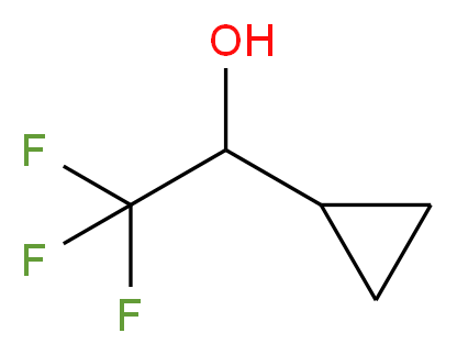 1-cyclopropyl-2,2,2-trifluoroethan-1-ol_Molecular_structure_CAS_)