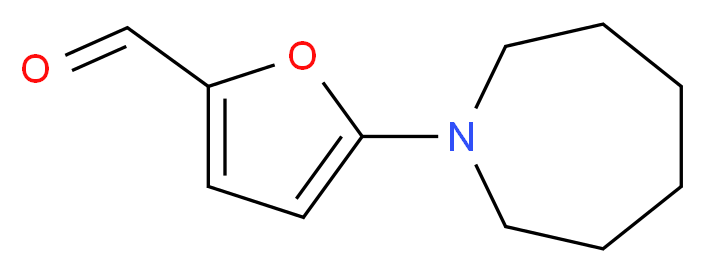 5-Azepan-1-yl-furan-2-carbaldehyde_Molecular_structure_CAS_436088-58-3)