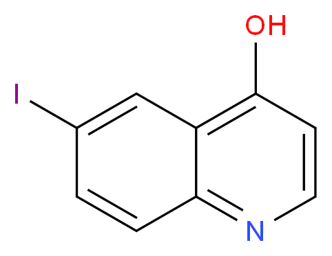 4-Hydroxy-6-iodoquinoline_Molecular_structure_CAS_342617-07-6)