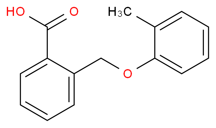 2-[(2-Methylphenoxy)methyl]benzoic acid_Molecular_structure_CAS_)