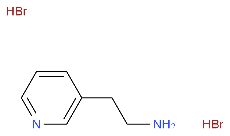 3-(2-Aminoethyl)pyridine dihydrobromide_Molecular_structure_CAS_307496-23-7)
