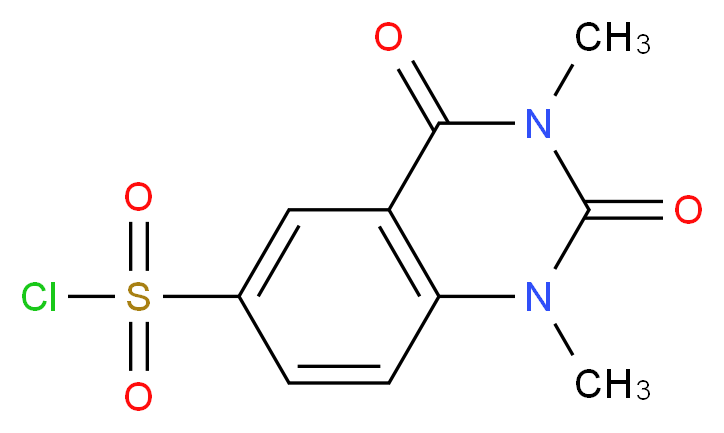 1,3-dimethyl-2,4-dioxo-1,2,3,4-tetrahydro-6-quinazolinesulfonyl chloride_Molecular_structure_CAS_773877-44-4)