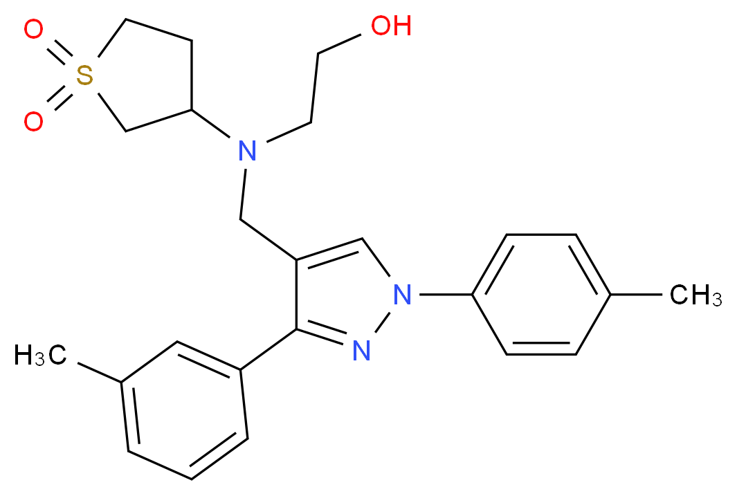  molecular structure