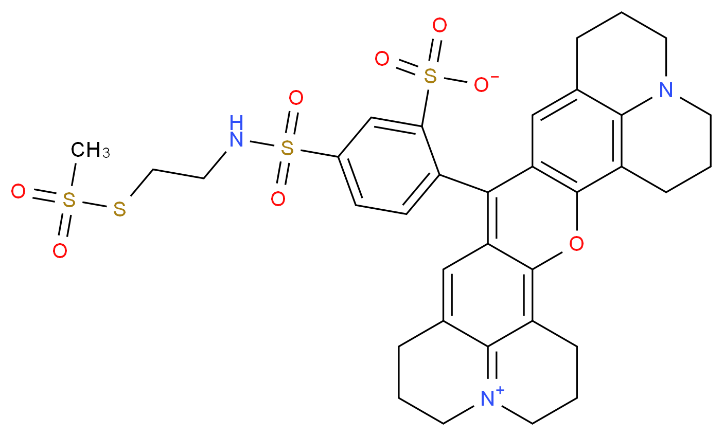 Texas Red&reg;-2-sulfonamidoethyl methanethiosulfonate_Molecular_structure_CAS_386229-76-1)