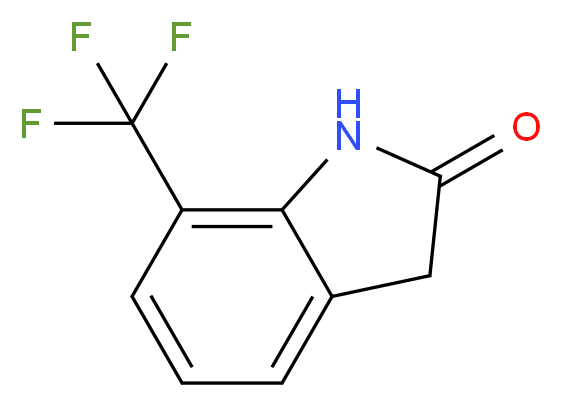 7-(Trifluoromethyl)indolin-2-one_Molecular_structure_CAS_56341-40-3)
