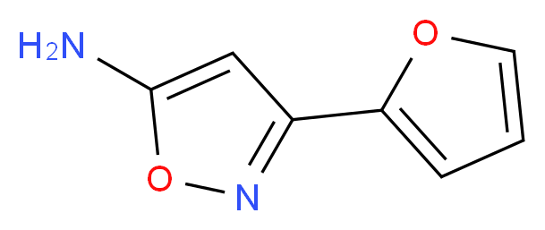 3-(furan-2-yl)isoxazol-5-amine_Molecular_structure_CAS_)