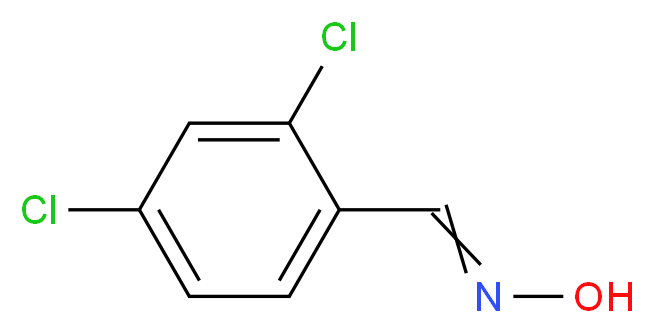 2,4-dichlorobenzaldehyde oxime_Molecular_structure_CAS_56843-28-8)
