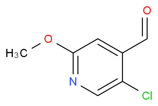 5-chloro-2-methoxyisonicotinaldehyde_Molecular_structure_CAS_1060810-36-7)