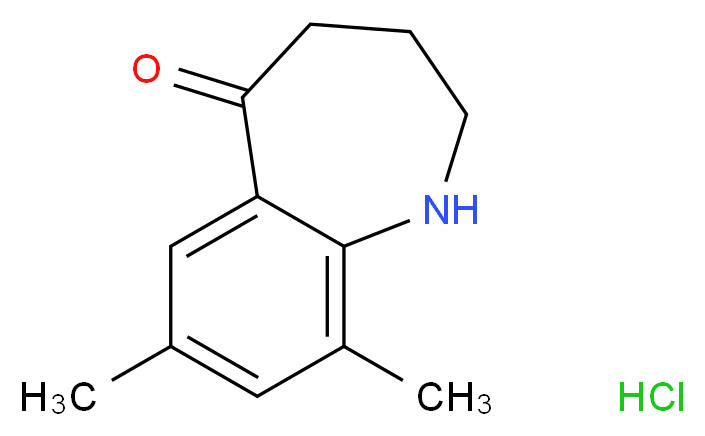 7,9-Dimethyl-3,4-dihydro-1H-benzo[b]azepin-5(2H)-one hydrochloride_Molecular_structure_CAS_1259393-22-0)