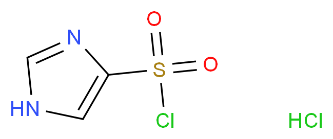 1H-Imidazole-4-sulfonyl chloride hydrochloride_Molecular_structure_CAS_)
