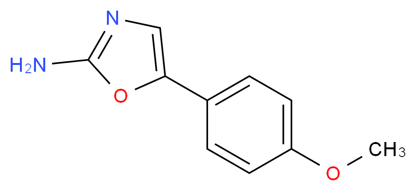 5-(4-methoxyphenyl)oxazol-2-amine_Molecular_structure_CAS_6825-91-8)