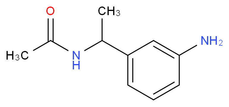 N-[1-(3-aminophenyl)ethyl]acetamide_Molecular_structure_CAS_103394-66-7)