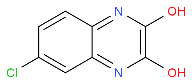 6-Chloroquinoxaline-2,3-diol_Molecular_structure_CAS_6639-79-8)