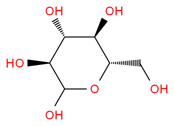 (3S,4R,5R,6S)-6-(hydroxymethyl)tetrahydro-2H-pyran-2,3,4,5-tetraol_Molecular_structure_CAS_)