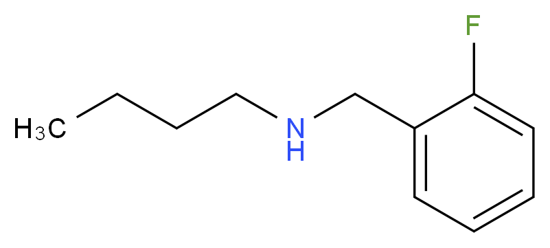 N-(2-fluorobenzyl)-1-butanamine_Molecular_structure_CAS_60509-33-3)