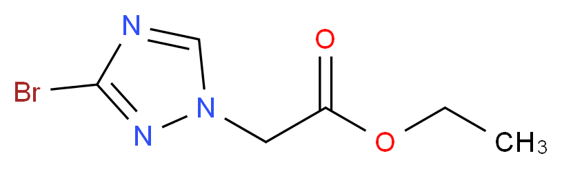ethyl (3-bromo-1H-1,2,4-triazol-1-yl)acetate_Molecular_structure_CAS_1243250-13-6)