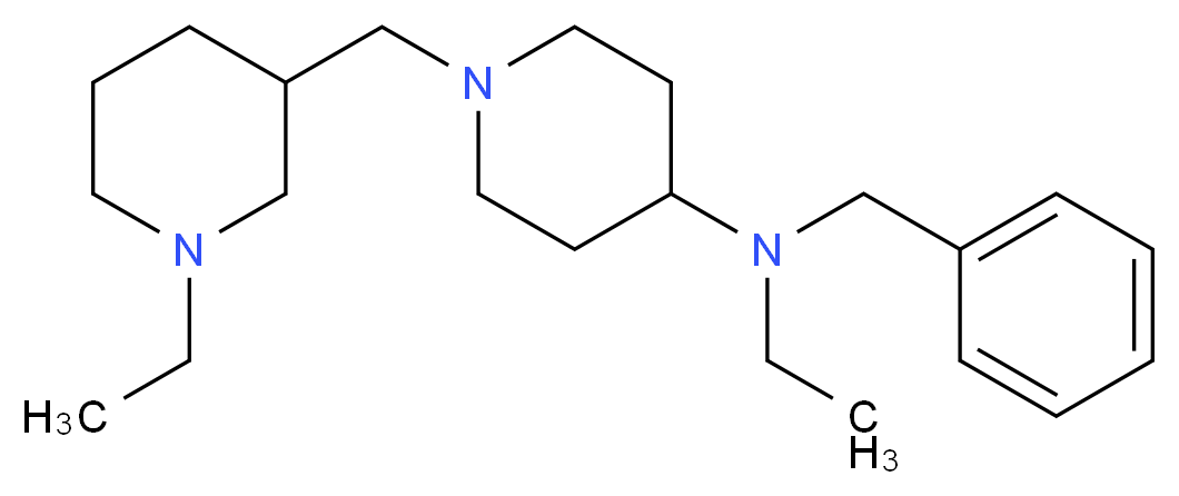 N-benzyl-N-ethyl-1-[(1-ethyl-3-piperidinyl)methyl]-4-piperidinamine_Molecular_structure_CAS_)
