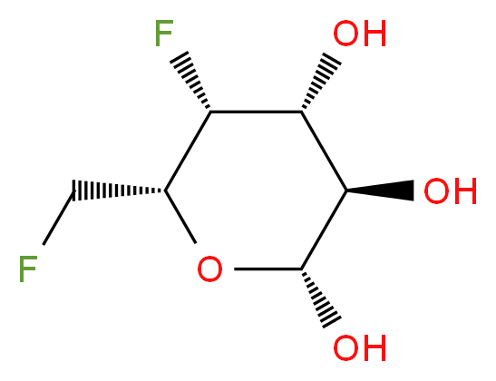 4,6-Difluoro-4,6-dideoxy-D-galactopyranose 97%_Molecular_structure_CAS_238403-53-7)