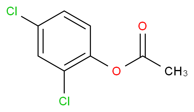 2,4-Dichlorophenyl acetate_Molecular_structure_CAS_6431-97-5)