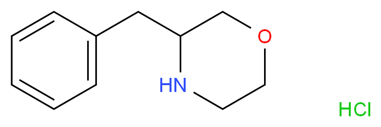 3-Benzylmorpholine hydrochloride_Molecular_structure_CAS_)