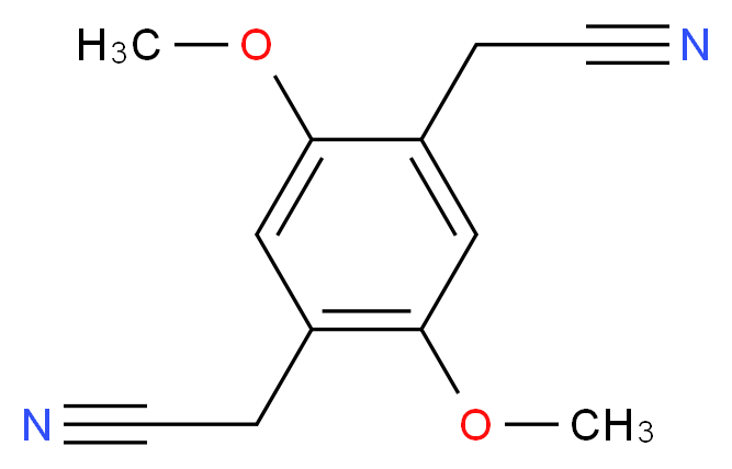 2-[4-(cyanomethyl)-2,5-dimethoxyphenyl]acetonitrile_Molecular_structure_CAS_38439-93-9)