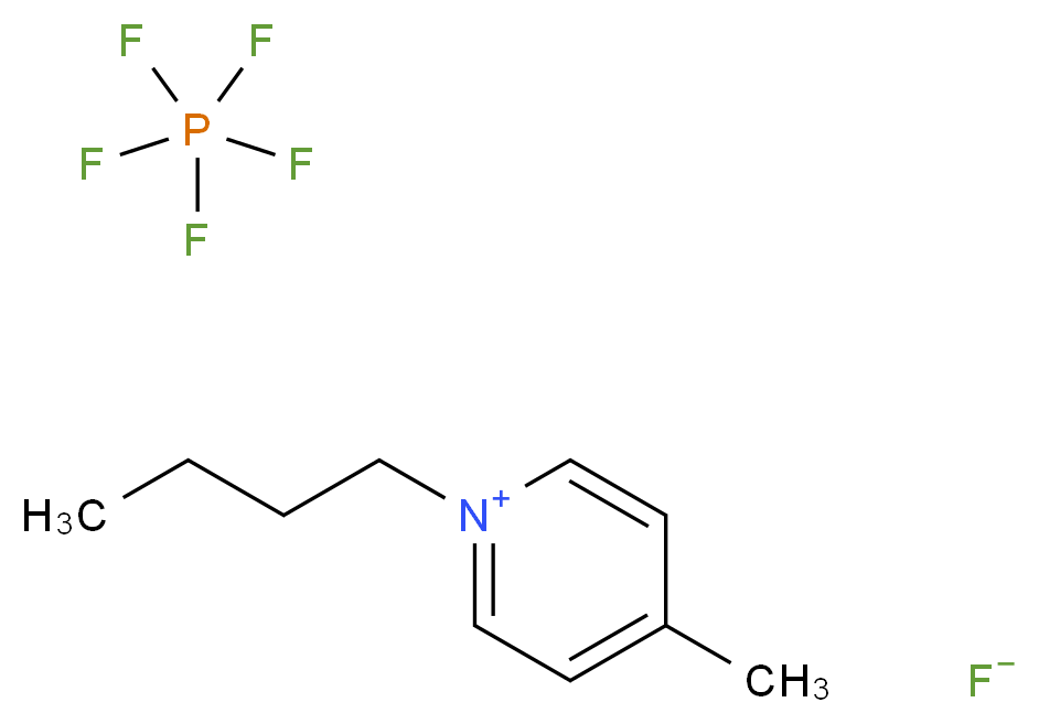 1-n-Butyl-4-methylpyridinium hexafluorophosphate_Molecular_structure_CAS_401788-99-6)
