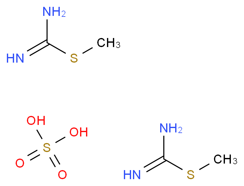 S-Methyl-2-isothiourea hemisulphate_Molecular_structure_CAS_867-44-7)
