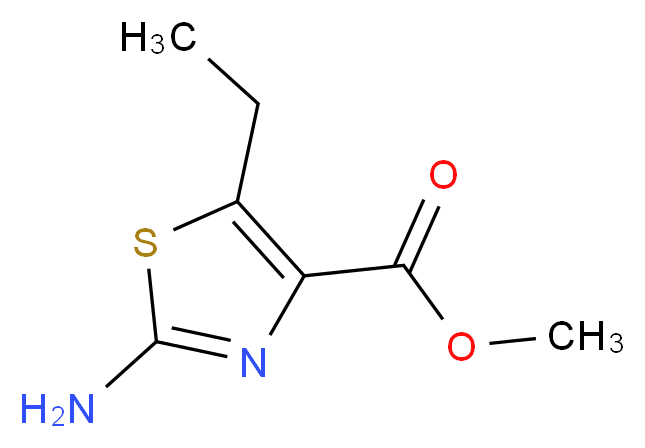 Methyl 2-amino-5-ethyl-1,3-thiazole-4-carboxylate_Molecular_structure_CAS_28942-54-3)