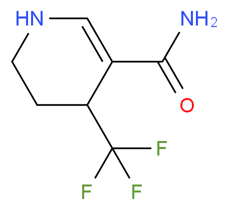 4-(trifluoromethyl)-1,4,5,6-tetrahydropyridine-3-carboxamide_Molecular_structure_CAS_175204-83-8)