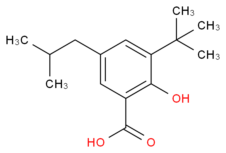 3,5-Di-tert-butylsalicylic acid_Molecular_structure_CAS_19715-19-6)