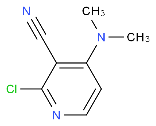 2-Chloro-4-(dimethylamino)nicotinonitrile_Molecular_structure_CAS_147992-80-1)