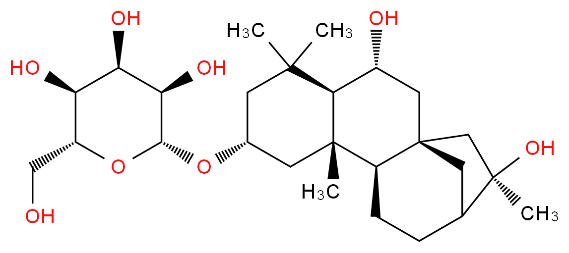 2,6,16-Kauranetriol 2-O-β-D-allopyranoside_Molecular_structure_CAS_195735-16-1)