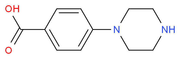 4-(Piperazin-1-yl)benzoic acid_Molecular_structure_CAS_85474-75-5)