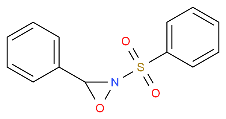 3-Phenyl-2-(phenylsulfonyl)-1,2-oxaziridine_Molecular_structure_CAS_63160-13-4)