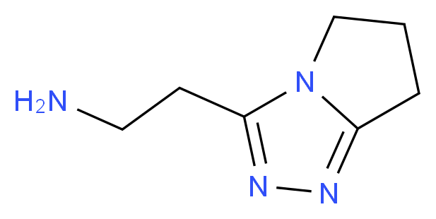 2-(6,7-dihydro-5H-pyrrolo[2,1-c][1,2,4]triazol-3-yl)ethanamine_Molecular_structure_CAS_)
