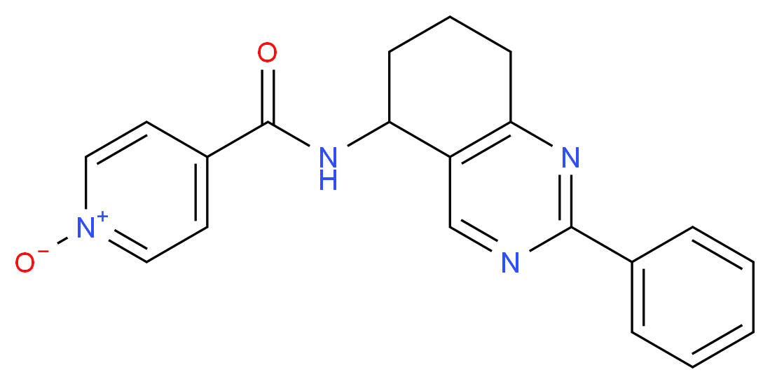 N-(2-phenyl-5,6,7,8-tetrahydro-5-quinazolinyl)isonicotinamide 1-oxide_Molecular_structure_CAS_)