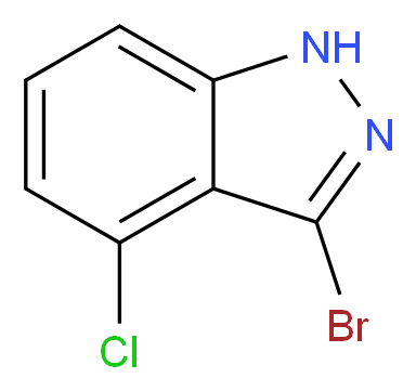 3-Bromo-4-chloro-1H-indazole_Molecular_structure_CAS_885521-40-4)