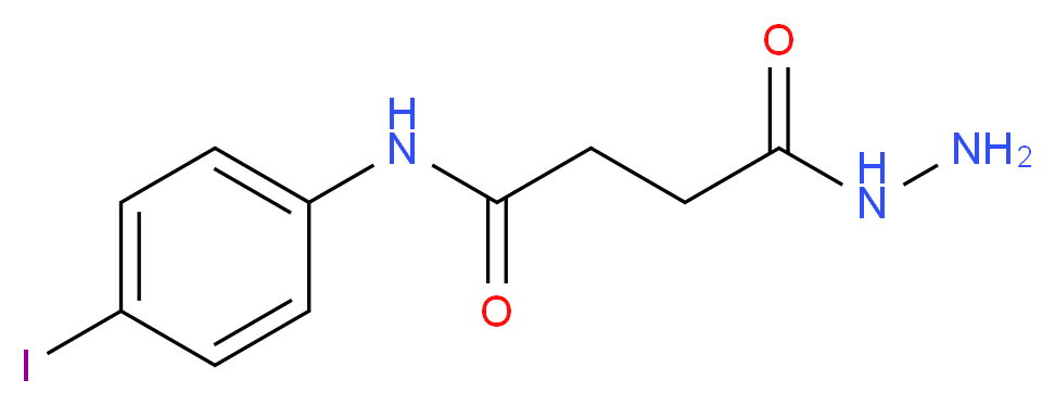 4-Hydrazino-N-(4-iodophenyl)-4-oxobutanamide_Molecular_structure_CAS_)