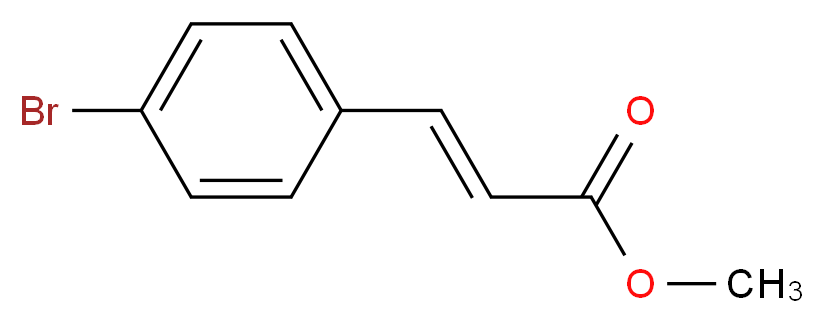 Methyl 3-(4-bromophenyl)acrylate_Molecular_structure_CAS_71205-17-9)