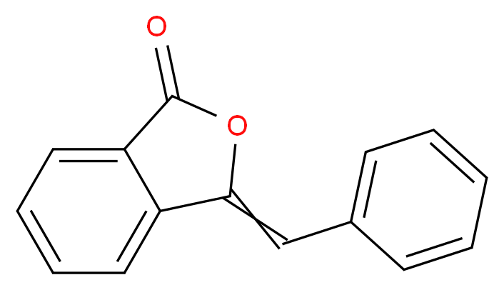 (E)-3-benzylideneisobenzofuran-1(3H)-one_Molecular_structure_CAS_)