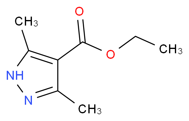 Ethyl 3,5-dimethyl-1H-pyrazole-4-carboxylate_Molecular_structure_CAS_35691-93-1)