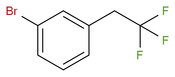 1-Bromo-3-(2,2,2-trifluoroethyl)benzene_Molecular_structure_CAS_163975-05-1)