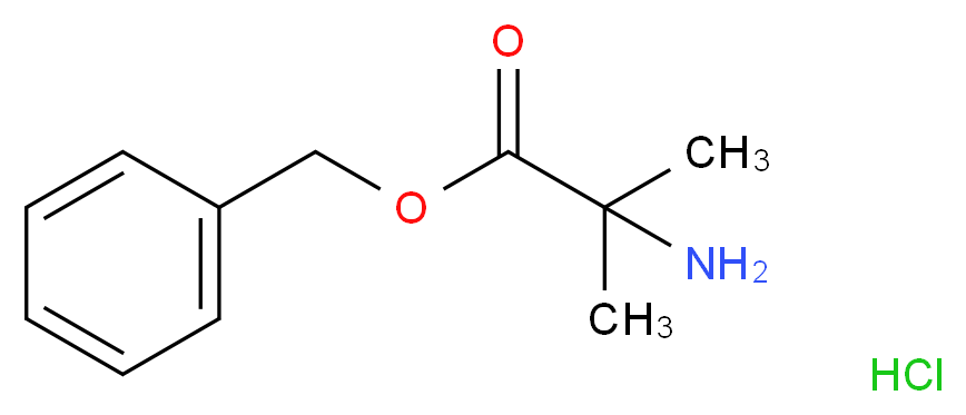 Benzyl α-aminoisobutyrate hydrochloride_Molecular_structure_CAS_60421-20-7)