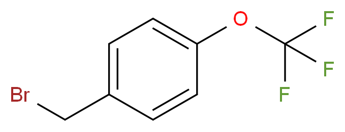 1-(bromomethyl)-4-(trifluoromethoxy)benzene_Molecular_structure_CAS_)