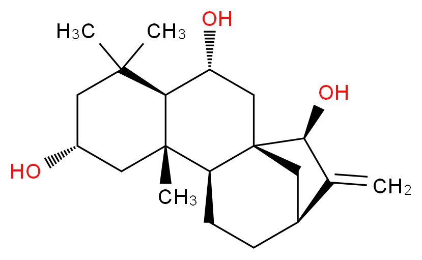 16-Kaurene-2,6,15-triol_Molecular_structure_CAS_53452-32-7)