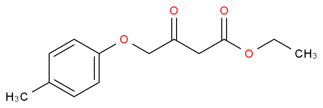 ethyl 4-(4-methylphenoxy)-3-oxobutanoate_Molecular_structure_CAS_65910-98-7)